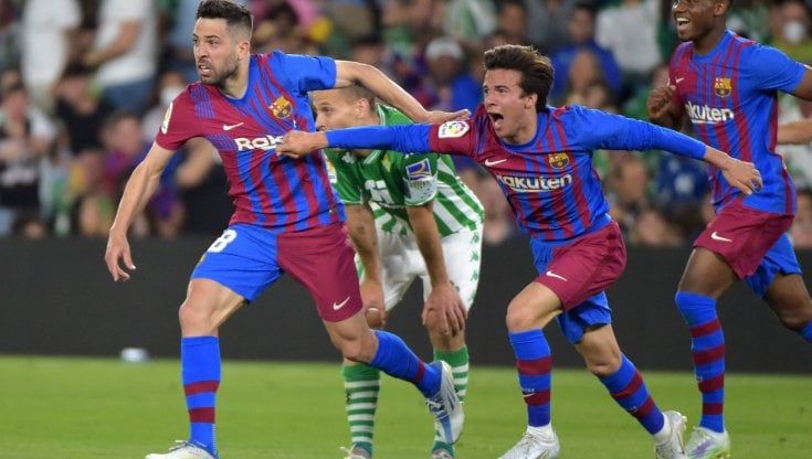 Liga, Jordi Alba piega il Betis al 94': Barcellona matematicamente in Champions