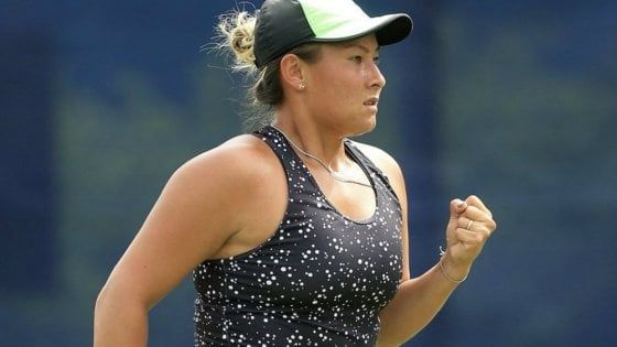 Tennis: sotto 6-0, 5-0 e con un match point contro. Eppure Tara Moore vince l'incontro