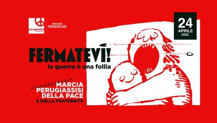 Hanno tutti ragione | Il proiettile bianco e il proiettile nero, l'osceno manifesto della marcia Perugia-Assisi