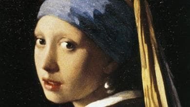 Miniatura Casa Bambole 1:12 Quadro Incorniciato Ragazza Con Orecchio Di Perla 2,8x2,5 - Foto 5