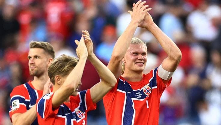 Iraq-Norvegia 1-4: Haaland risponde a Mbappé, anche per lui doppietta all’esordio