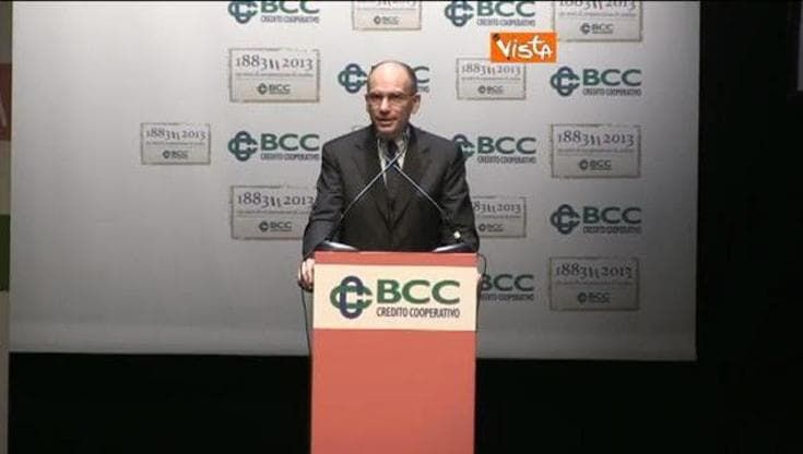 Letta: "Sul debito pubblico siamo stati scolari discoli"