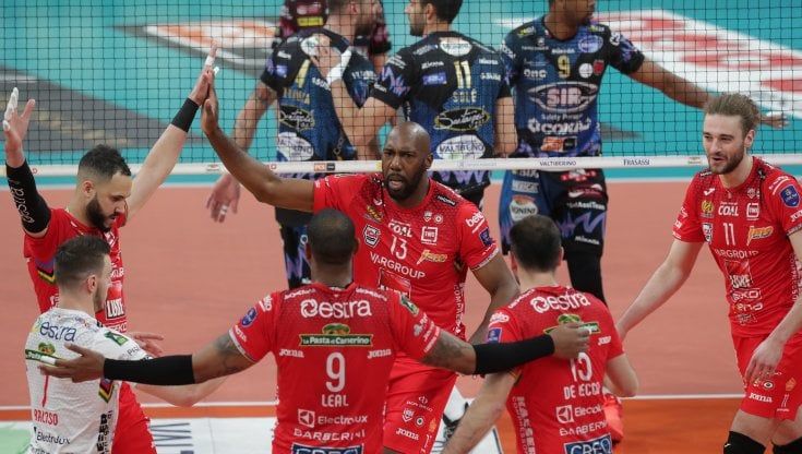 Volley, finale scudetto: Civitanova stende Perugia e vede il titolo