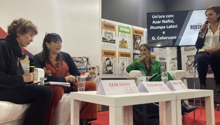 Più libri più liberi, Nafisi e Lahiri ad Arena Robinson: "Letteratura è libertà"