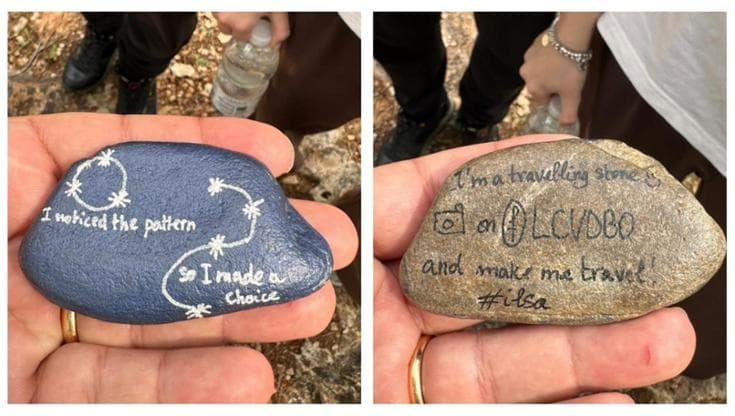 In Salento la “pietra viaggiante” partita dal Belgio: “Una storia lunga migliaia di km che continua”