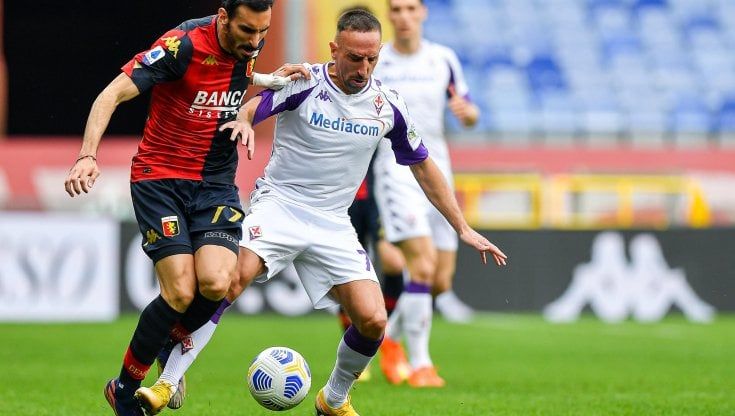 Fiorentina, Ribery si scusa con i tifosi per l'espulsione