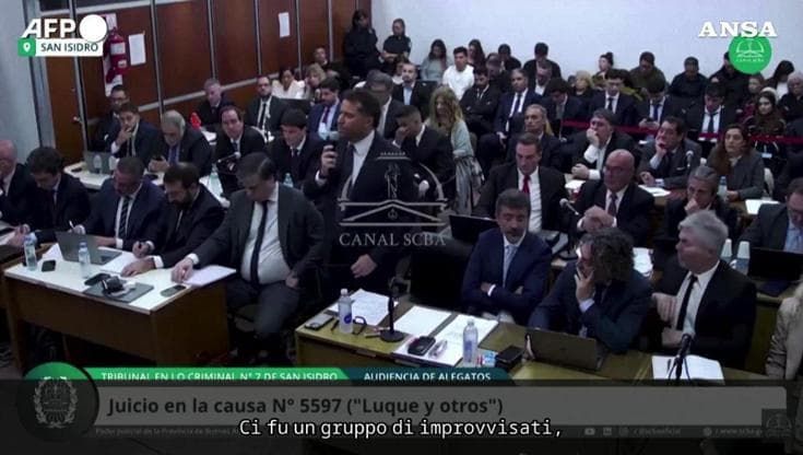 Arringa finale del pm al processo Maradona: 'Diego fu abbandonato alla sua sorte'