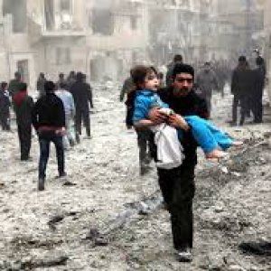 Siria, a Londra si simula un'emergenza che induce a fuggire, come ad Aleppo