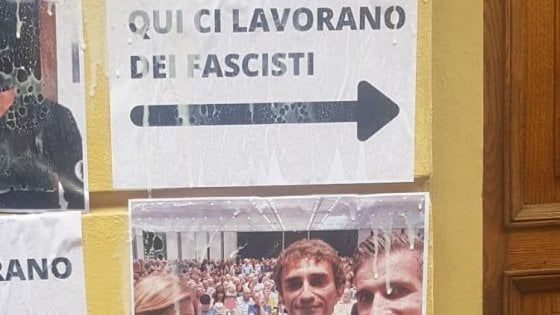Case agli stranieri, dopo la gogna social imbrattato lo studio legale di Lisei