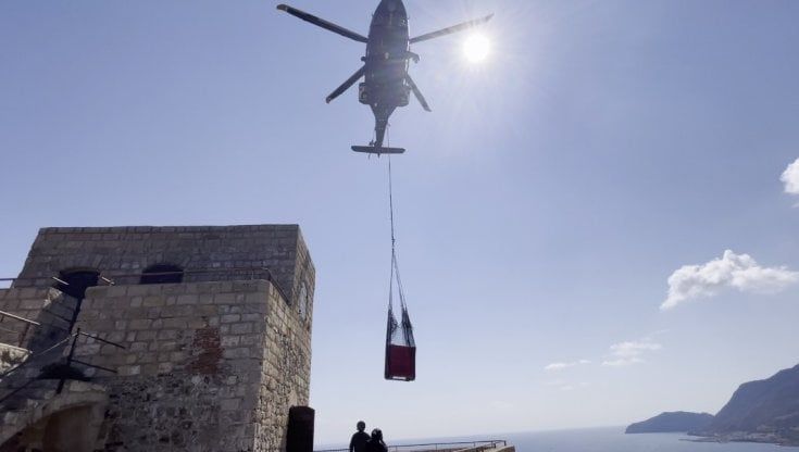 Un rostro della battaglia delle Egadi al castello di Marettimo