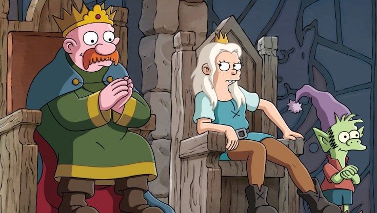 'Disincanto', la principessa ubriacona e coraggiosa di Matt Groening e Josh Weinstein: "Ci sarà sempre da ridere"
