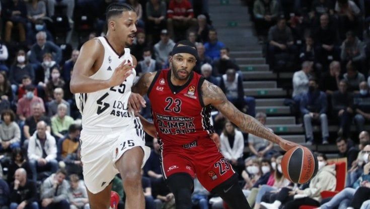 Eurolega, Asvel-Milano 80-81: ora l'Olimpia sogna il terzo posto