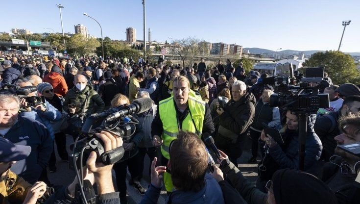 Il porto non si blocca ma Trieste diventa l’ultima trincea