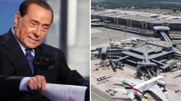 Salvini: "Il 25 settembre Malpensa intitolato a Silvio Berlusconi". Ma sui biglietti resterà Mxp