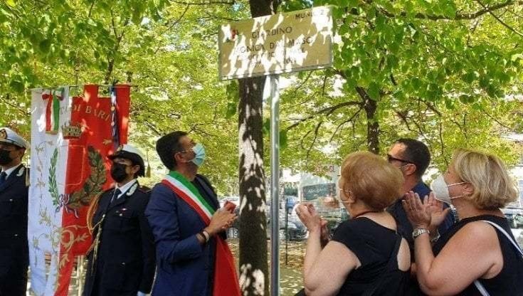 Bari, il giardino dedicato a Monica Dal Maso a Poggiofranco sarà completato: c'è anche nuova area giochi per bambini
