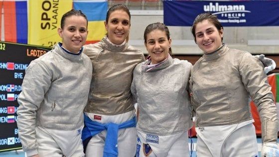 Scherma, Cdm: Italia sul podio con le squadre di sciabola e con quella di spada femminile