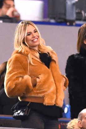 Sugli spalti col pancione: Ilary Blasi all'Olimpico 