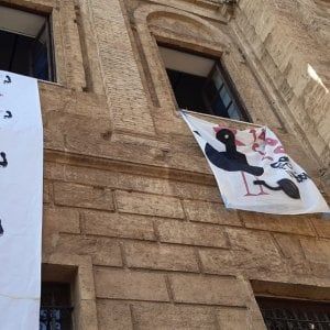 Palermo, caos all'Accademia di Belle Arti. Protestano gli studenti   