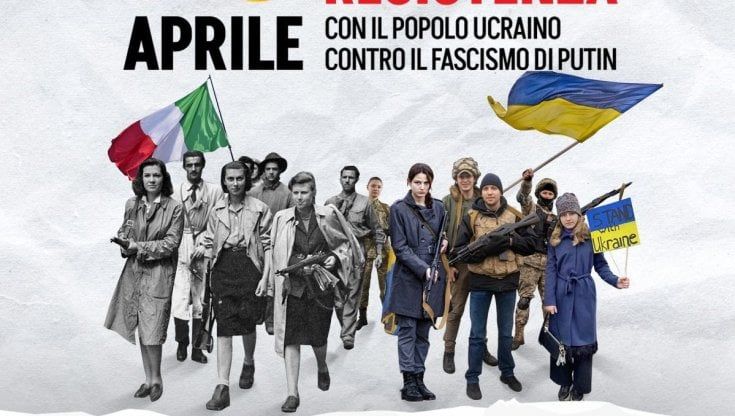 Più Europa in piazza con i partigiani e gli ucraini: "Il nostro 25 Aprile contro il fascismo di Putin"
