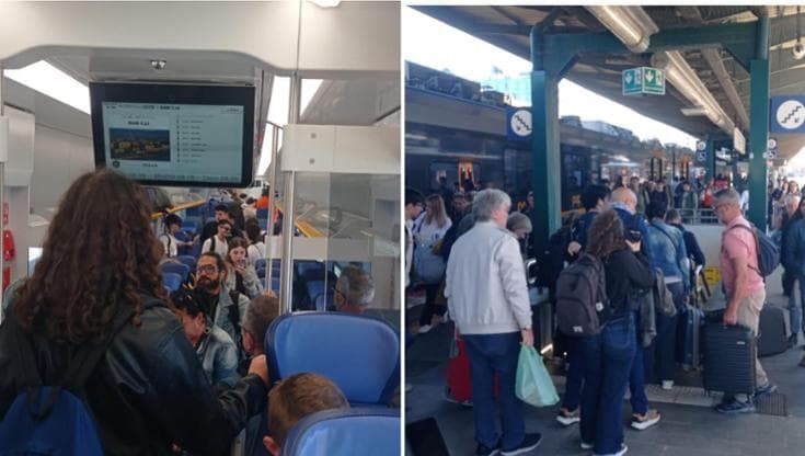 Auto contro passaggio a livello, a Bari la rabbia dei turisti: “Per i ritardi abbiamo perso l’aereo”