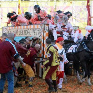 Polemica a Ivrea, gli animalisti attaccano: "Fate la battaglia delle arance senza cavalli"