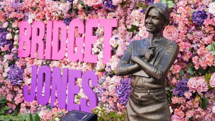 Bridget Jones, un amore di statua tutta per lei