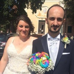 Le nozze di Andrea e Daniela, sfollati del Ponte Morandi