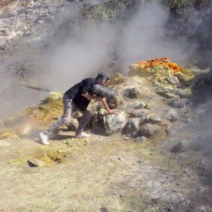 Solfatara, rubate le attrezzature a una coppia di artisti tedeschi 