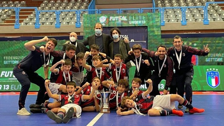 I baby rossoblù campioni d'Italia di calcetto: "Non siamo figli di un gol minore"