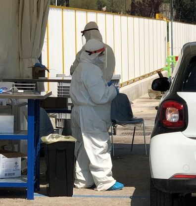 Coronavirus, a Napoli il “Casello Tampone”  raddoppia con la postazione di Pozzuoli 