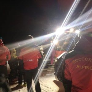 Coppia dispersa sui monti sopra Sestriere, recuperati a tarda notte