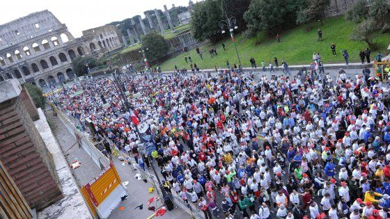 Roma, La maratona dei centomila sognando le Olimpiadi