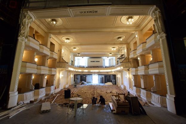 Bari, al via il restauro del Kursaal: sul ponteggio un palco per 300 giorni di spettacoli