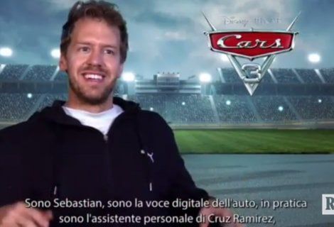 Vettel, Hamilton e Alonso prestano la voce a Cars3