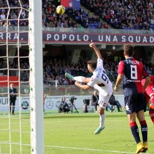 Farias illude il Cagliari, Perin salva il Genoa: 1-1