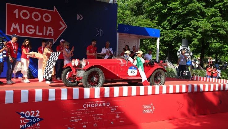 Mille Miglia 2022, vince l'Alfa e ancora podio tutto italiano 
