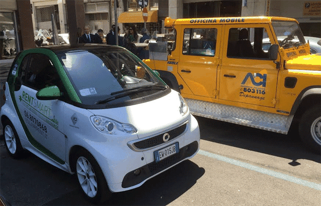 La capitale a tutta elettricità con l'Automobile Club Roma