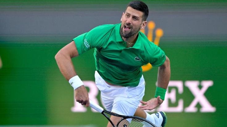 Djokovic ko a Indian Wells, vince Van de Zandschulp. Avanzano Arnaldi, Alcaraz, Paolini e Bronzetti
