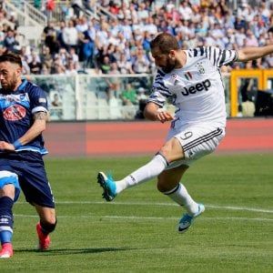 Le pagelle di Pescara-Juventus: Muntari non tiene il passo, Cuadrado è l'uomo in più 