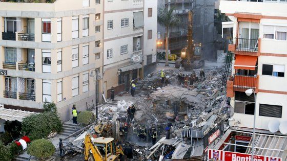 Spagna, crollo a Tenerife: sei morti. Il cordoglio di Renzi