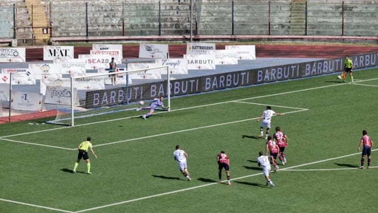 Serie C, per il Catania a Caserta vittoria all’ultimo respiro