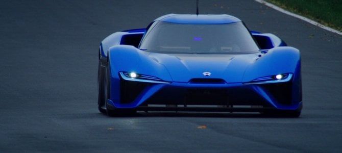 Nio EP9, l'elettrica più veloce