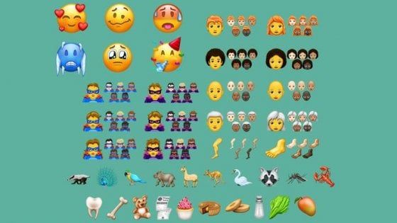 Freddolosa, accaldata, festaiola o calva: ecco le nuove emoji del 2018