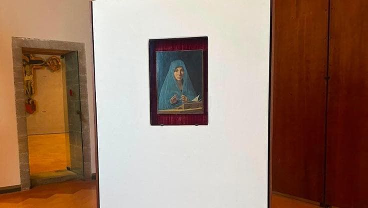 Allarme sugli altri Antonello: l’Annunciata dell’Abatellis esposta in una sala bollente