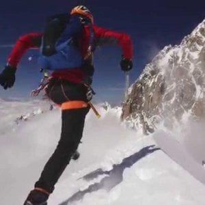 Steck, "the Swiss machine", da Courmayeur al Bianco in cinque ore e mezzo