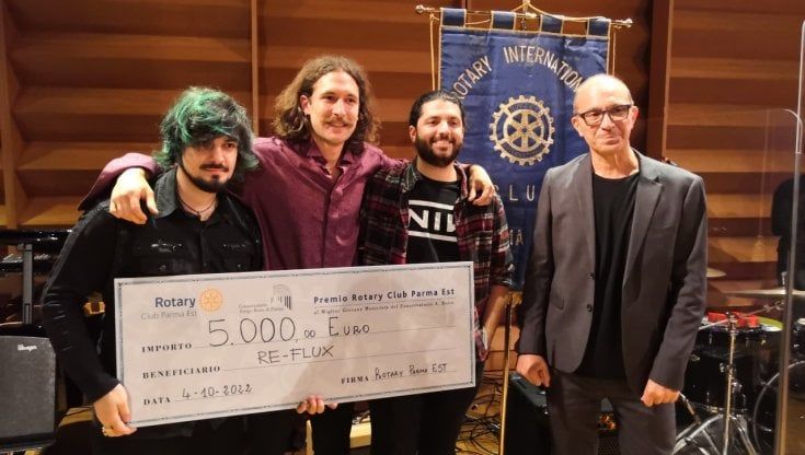 I Re-Flux vincono il  Premio Rotary Parma Est al miglior giovane musicista