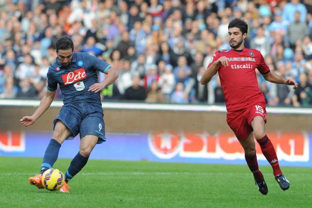Napoli-Cagliari, il film della partita