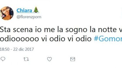Gomorra 3, il finale, le reazioni su Twitter: 