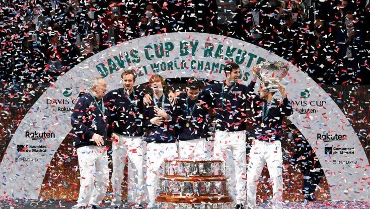 Tennis, Coppa Davis alla Russia: Rublev e Medvedev stendono la Croazia
