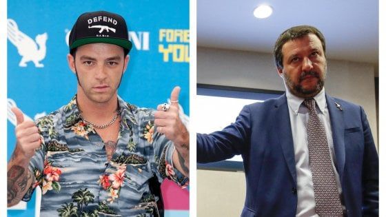 Milano, il rapper e Salvini: la polemica corre sui social